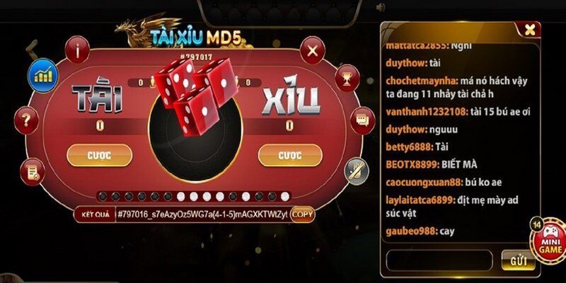 Nếu cược chính xác, tiền thưởng được cộng ngay